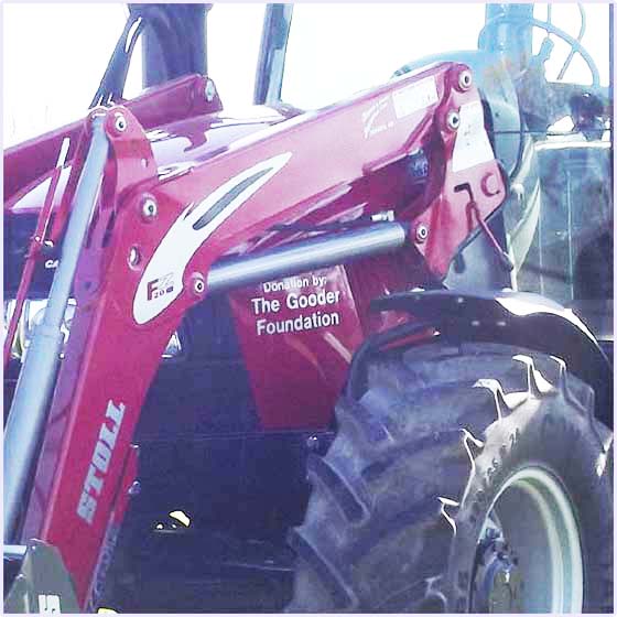 hincks farm tractor donation